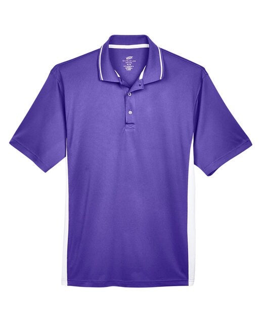 UltraClub® Men's Cool & Dry Sport Two-Tone Polo