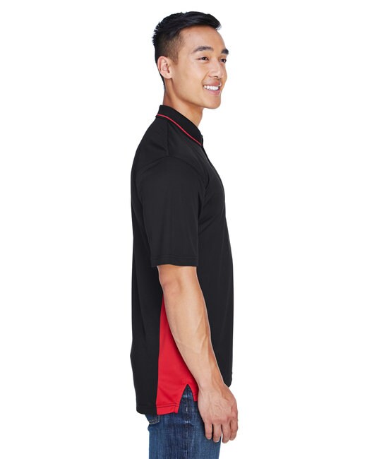 UltraClub® Men's Cool & Dry Sport Two-Tone Polo
