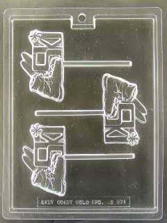 Ski Boot Pop Chocolate Mold - ECAO571