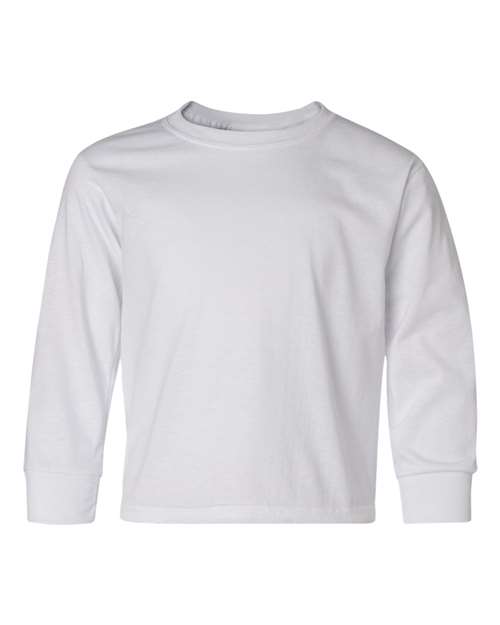 JERZEES® Dri Power Youth Crewneck Long Sleeve T-Shirt