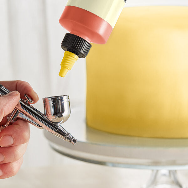 Chefmaster 9 oz. Canary Yellow Airbrush Color