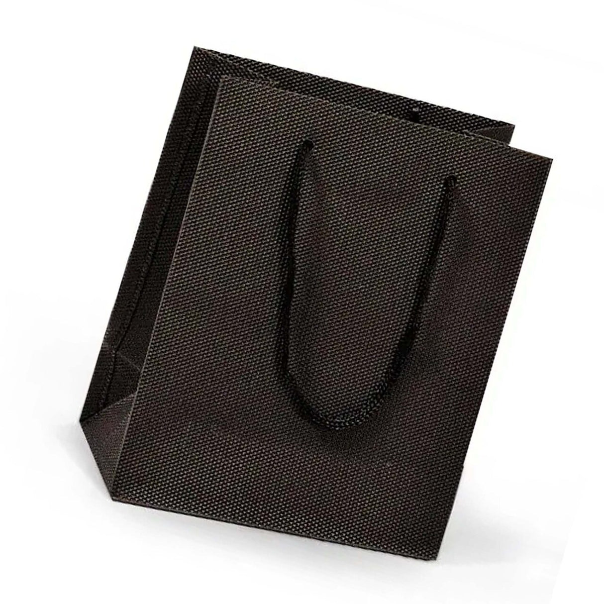 Stylish Embossed Plastic Euro Tote 4.5" x 2.5" x 5.5"