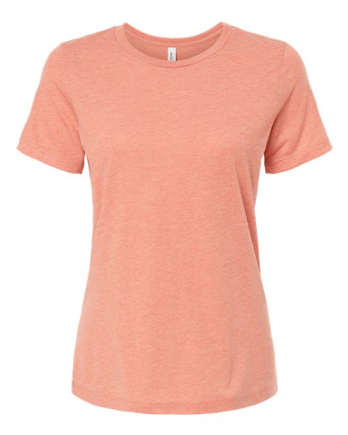 BELLA + CANVAS® Women's Relaxed Fit Crewneck Short Sleeve Triblend Tee