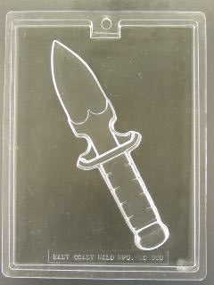 Large Knife Chocolate Mold - ECAO993