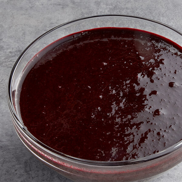 Les Vergers Boiron Wild Blueberry 100% Fruit Puree 2.2 lb. - 6/Case