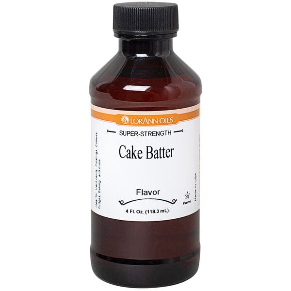 LorAnn Oils 4 fl. oz. Cake Batter Super Strength Flavor