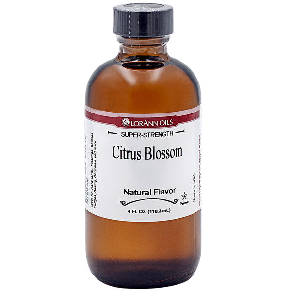 LorAnn Oils 4 fl. oz. All-Natural Citrus Blossom Super Strength Flavor