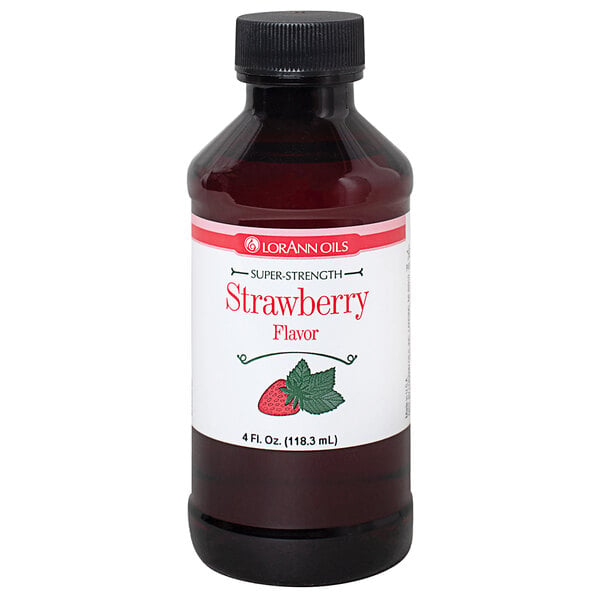 LorAnn Oils 4 fl. oz. Strawberry Super Strength Flavor