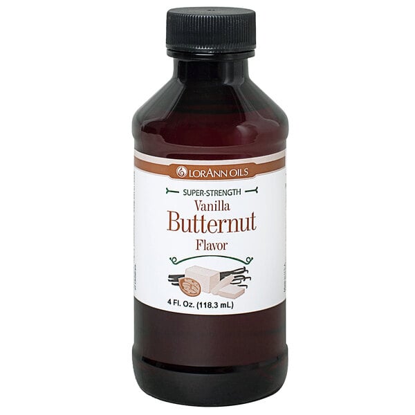 LorAnn Oils 4 fl. oz. Vanilla Butternut Super Strength Flavor