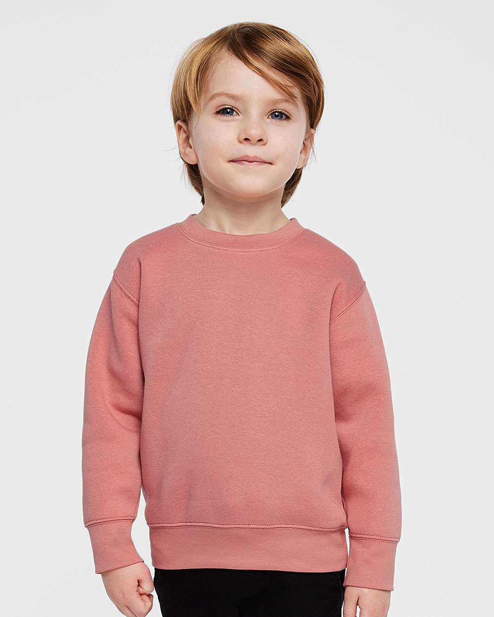 RADYAN® Toddler Fleece Crewneck Long Sleeve Sweatshirt - 3317