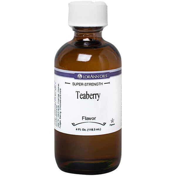 LorAnn Oils 4 fl. oz. Teaberry Super Strength Flavor