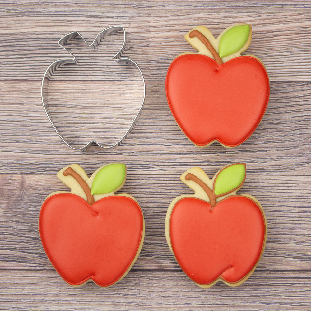 Ann Clark Apple Cookie Cutter, 3-1/2" x 3"