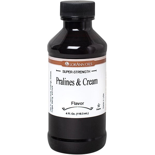 LorAnn Oils 4 fl. oz. Pralines and Cream Super Strength Flavor