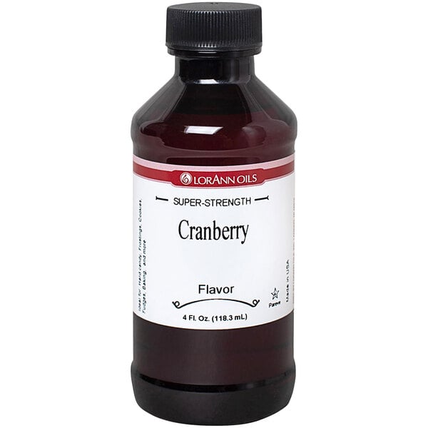 LorAnn Oils 4 fl. oz. Cranberry Super Strength Flavor