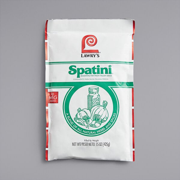 Lawry's Spatini Spaghetti Sauce Seasoning Mix 15 oz. - 6/Case