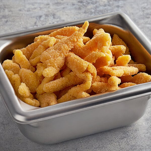 Misty Harbour 4 oz. Bag Wild Caught Breaded Fried Clam Strips - 24/Case