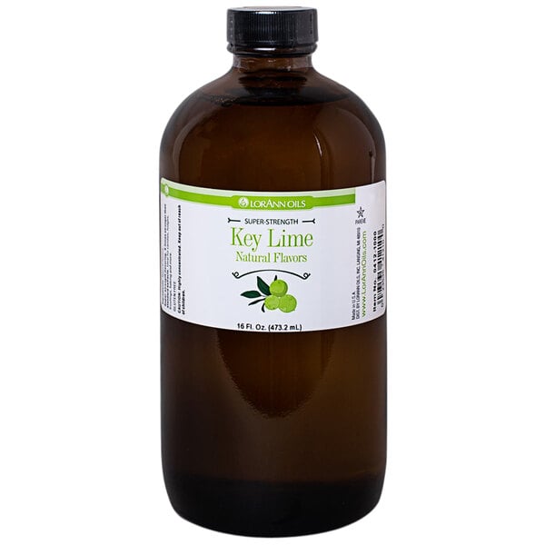 LorAnn Oils 16 fl. oz. All-Natural Key Lime Super Strength Flavor