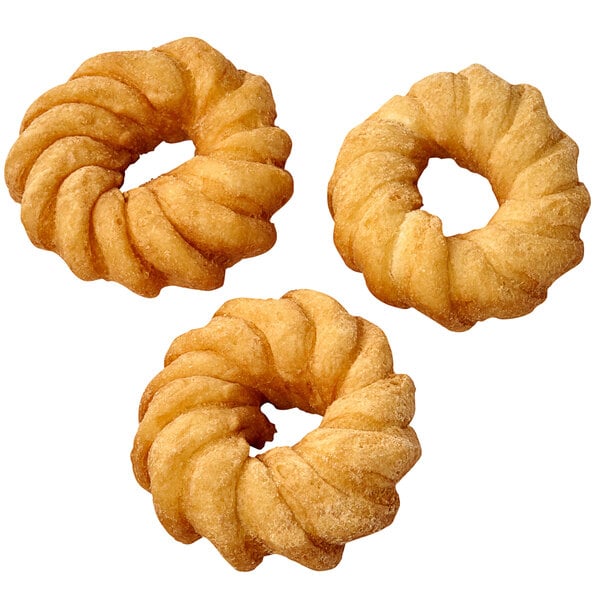 Rich's 2 oz. Ready-to-Finish Churro Donut with Cinnamon Sugar Packets - 96/Case