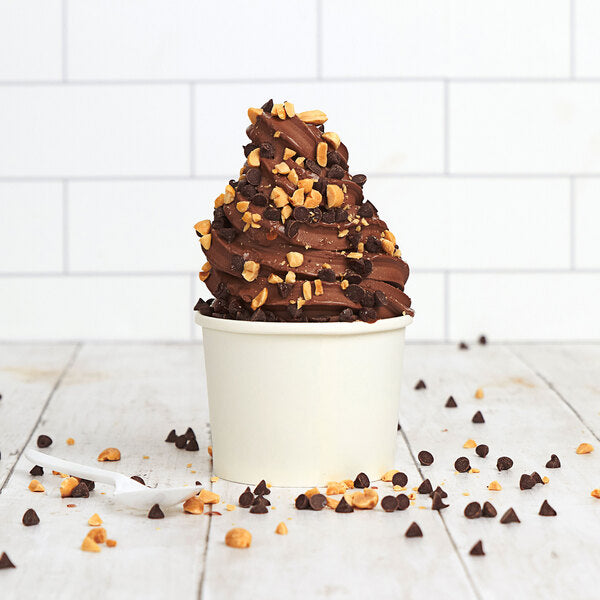 Rich's Plant-Based Chocolate Oat Milk Soft Serve Base 8 lb. - 4/Case