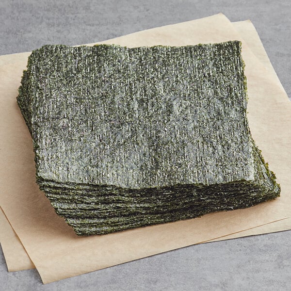 Full Sheet Blue Seaweed Sushi Nori - 500/Pack