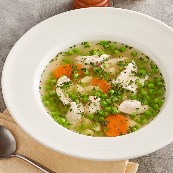 College Inn 32 oz. Less Sodium Chicken Broth - 12/Case