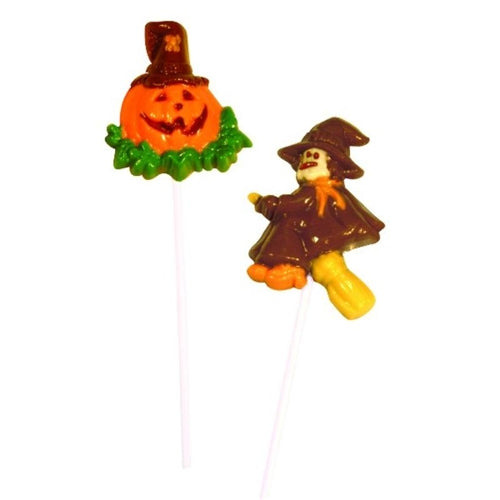 Witch And Pumpkin Pops Chocolate Mold