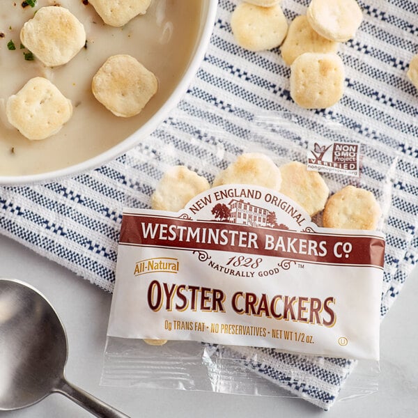 Westminster 0.5 oz. Pack Oyster Crackers - 150/Case