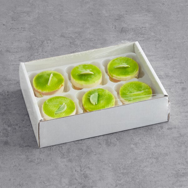 David's Cookies Annie's Individual Mini Key West Key Lime Dessert 5 oz. - 24/Case