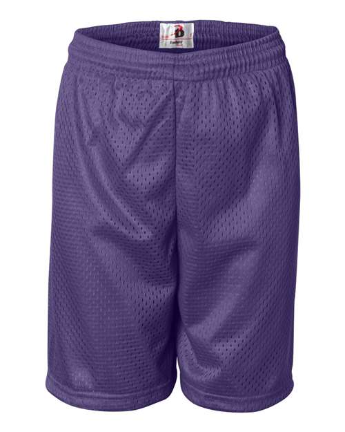 Badger Youth Pro Mesh 6" Shorts