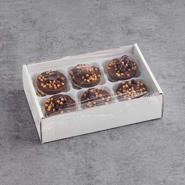 David's Cookies Annie's Individual Mini Peanut Butter Explosion Cake 6.5 oz. - 24/Case
