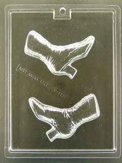 3D Victorian Boot Chocolate Mold - ECAO1115