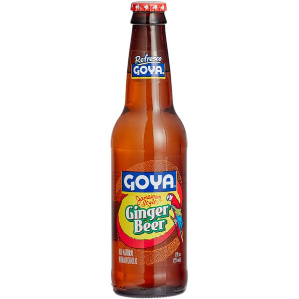 Goya Jamaican-Style Ginger Beer 12 fl. oz. - 24/Case