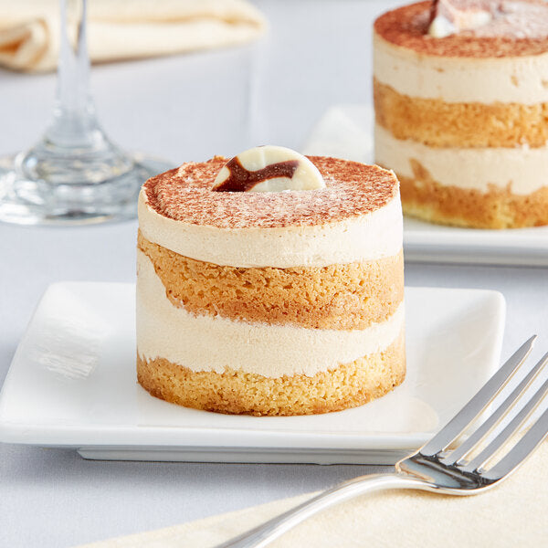 David's Cookies Annie's Individual Tiramisu Cake 4.75 oz. - 24/Case