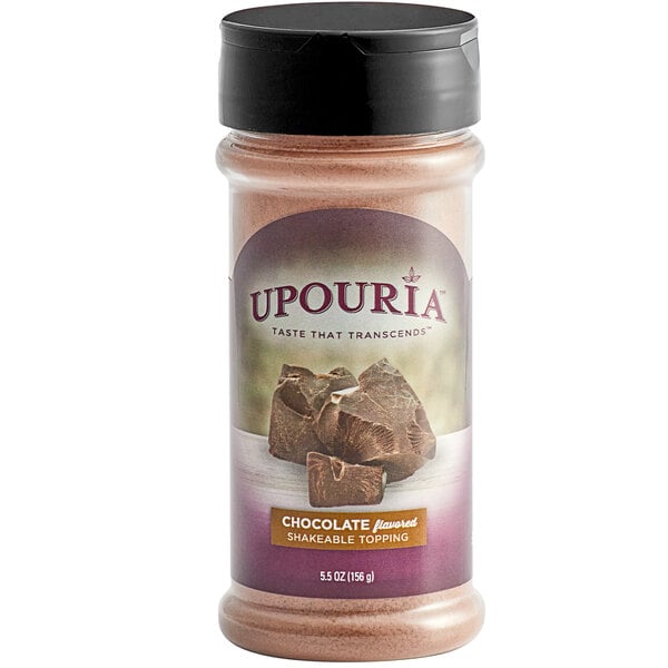 UPOURIA® Chocolate Shakeable Coffee Topping 5.5 oz.