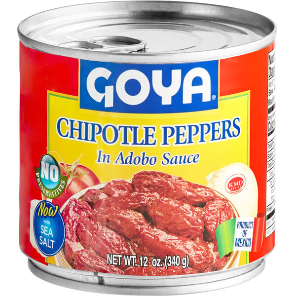 Goya 12 oz. Chipotle in Adobo Sauce - 12/Case