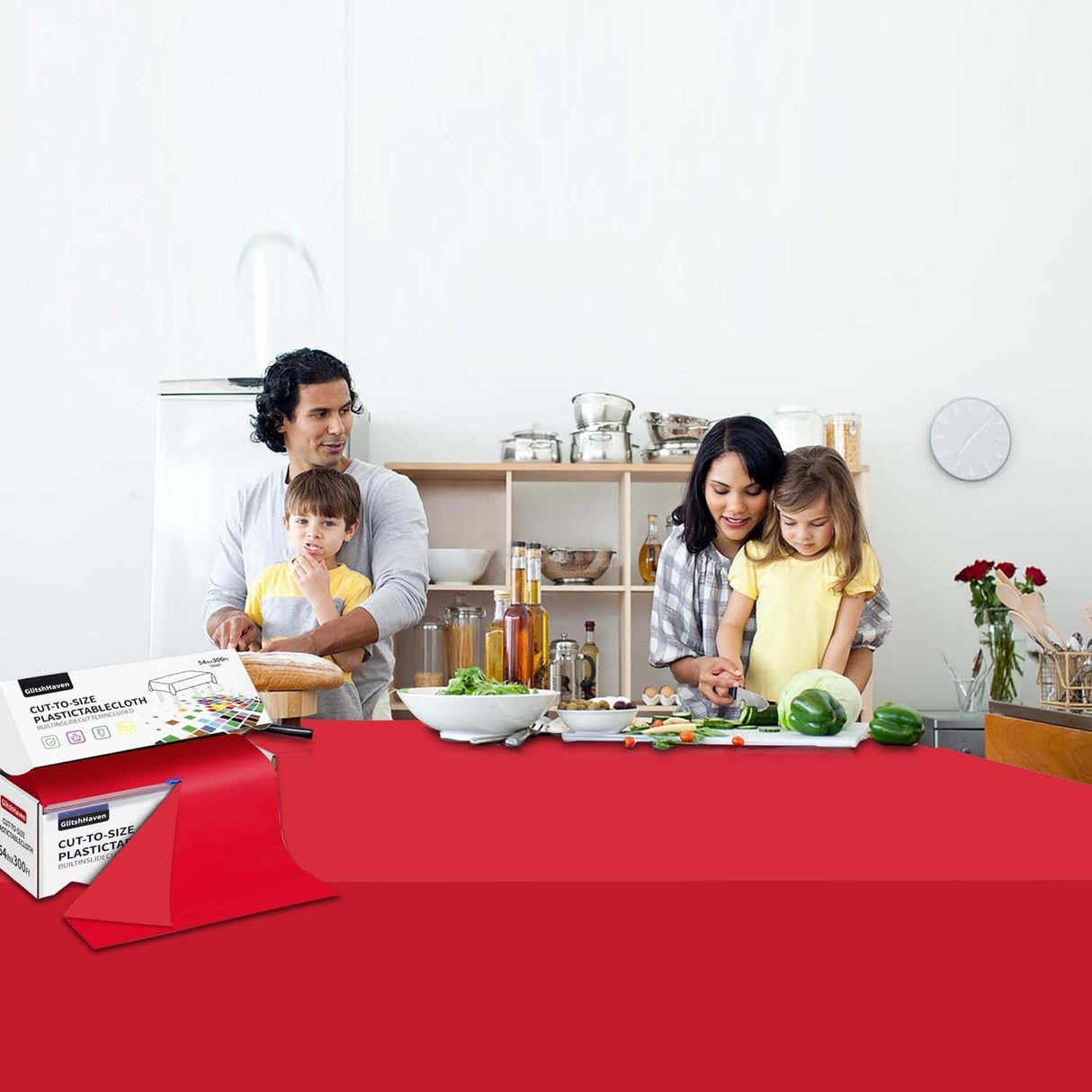 Solid Color Table Cover Roll - 40 Inch x 300 Feet | A Stylish Table Ensemble