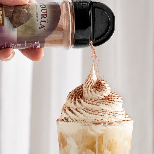 UPOURIA® Chocolate Shakeable Coffee Topping 5.5 oz.