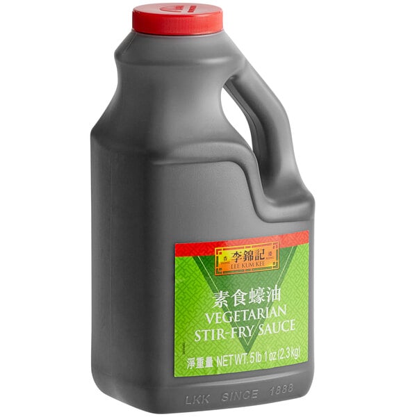 Lee Kum Kee Vegetarian Stir Fry Sauce 5.06 lb. - 6/Case