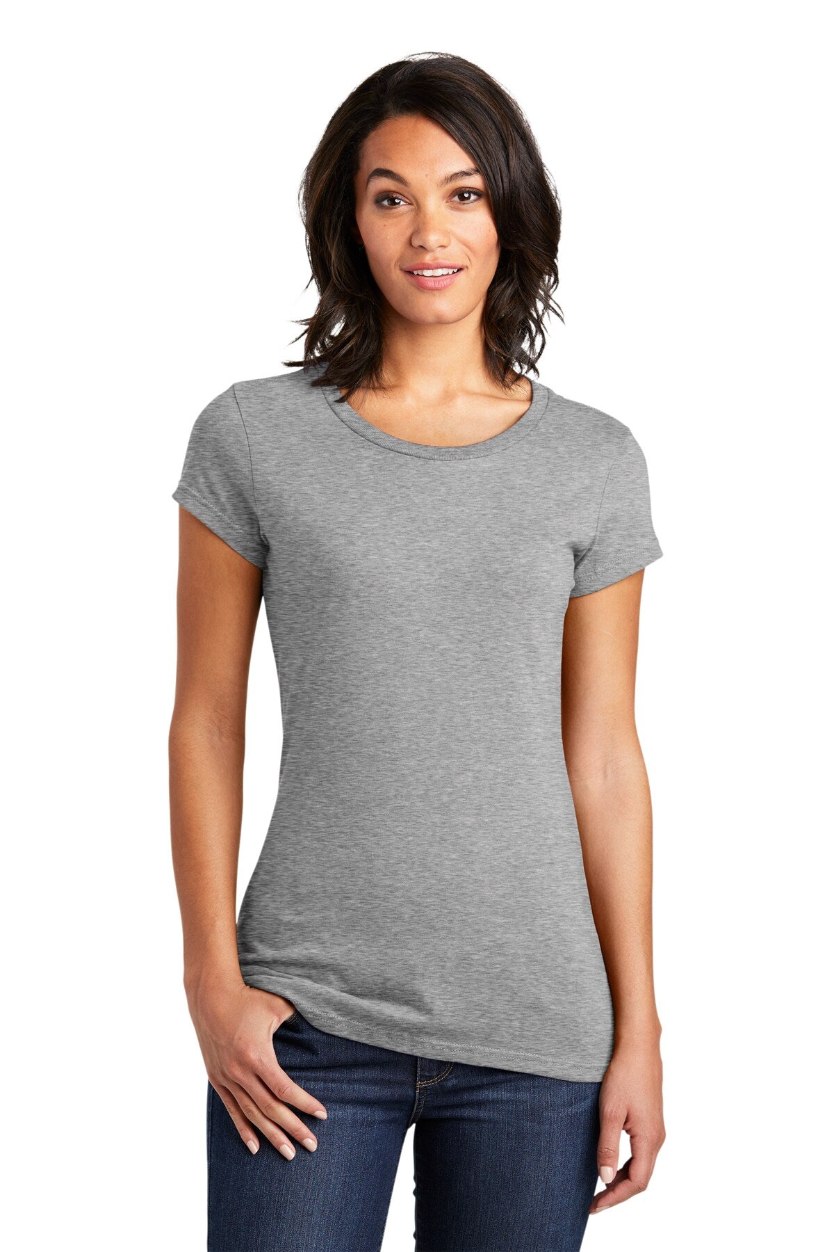 District® Women's Fitted Crewneck Short Sleeve T-Shirt