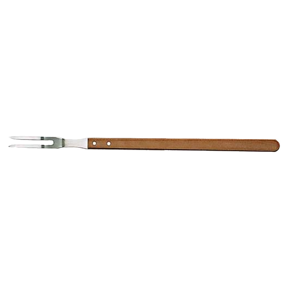 21" Kitchen Fork Stainless Steel Blade With Wood Handle