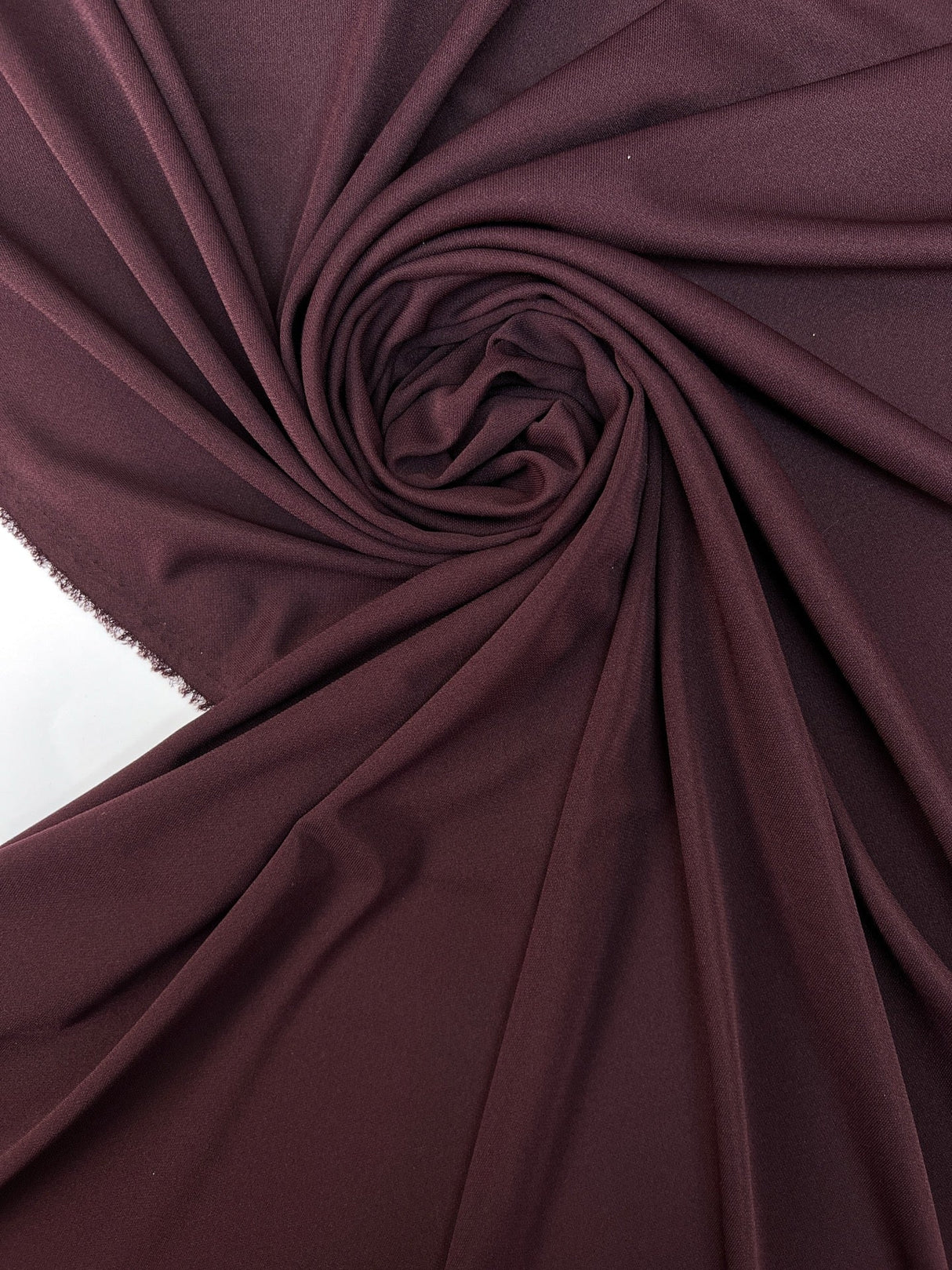 Red Polyester Knitted Fabric