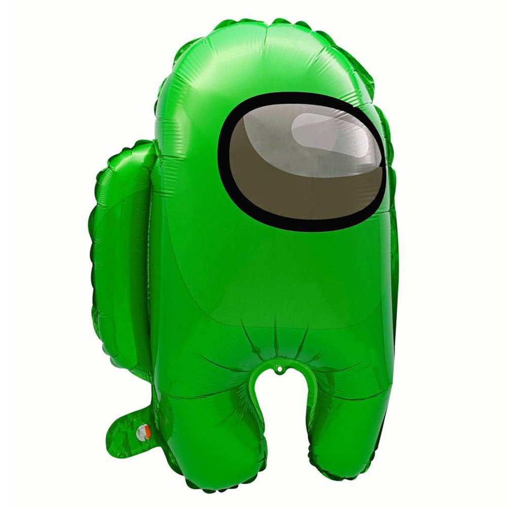 Foil Balloon Among Us Crewmate Green