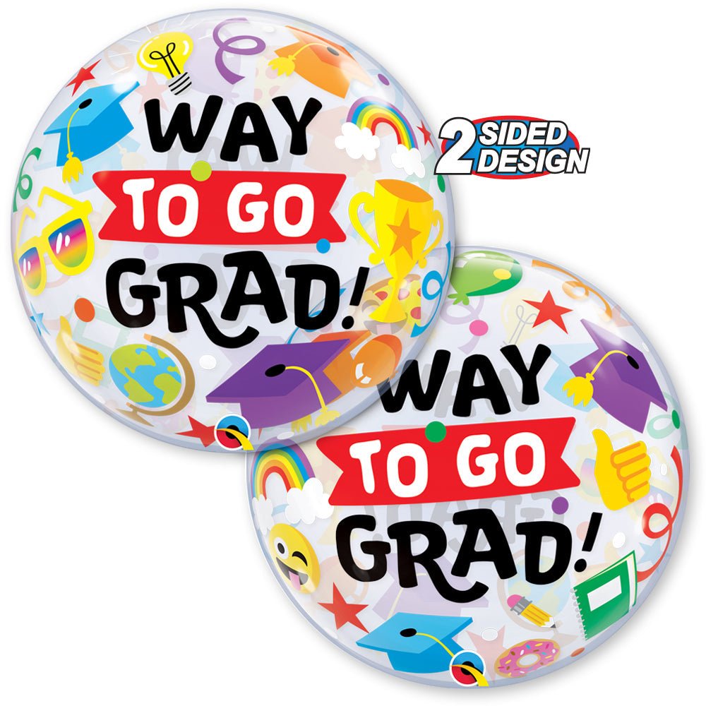 Bubble Balloon Way To Go Grad Everything