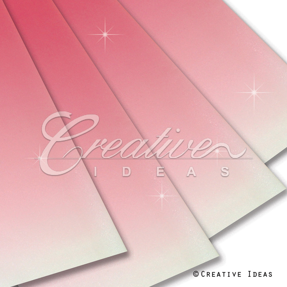 22.8" X 22.8" Gradiant Floral Wrap-15 Pcs (Mauve)
