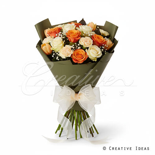 22.8" X 22.8" Solid Color Floral Wrap-20 Pcs (Sage)
