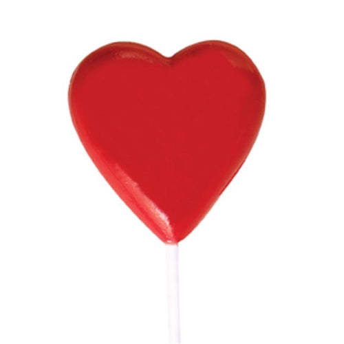 Smooth Heart Pops Chocolate Mold