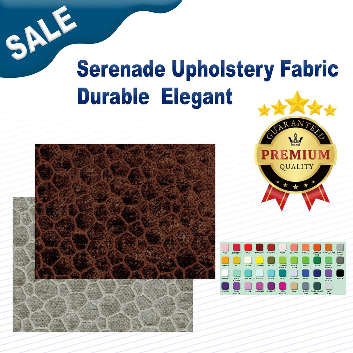 Serenade Upholstery Fabric Durable & Elegant