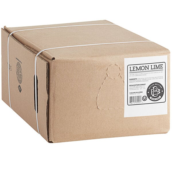 Boylan Bottling Co. Lemon Lime Beverage / Soda Syrup 5 Gallon Bag in Box