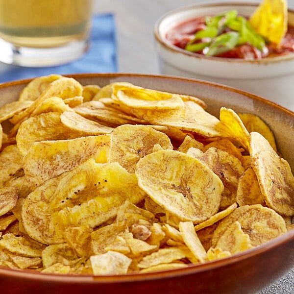 Goya 5 oz. Lime Plantain Chips - 12/Case