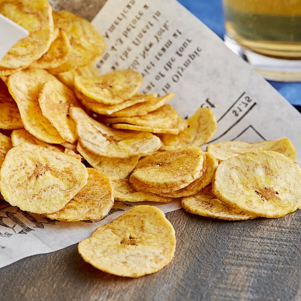 Goya 5 oz. Garlic Plantain Chips - 12/Case